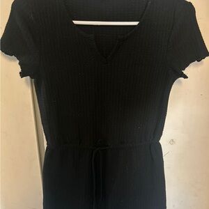 SHEIN Black Kids One Piece